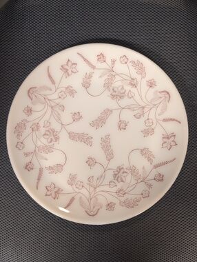 Federal Milk Glass Transferware Platter